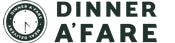 Stephanie with Dinner A'Fare logo
